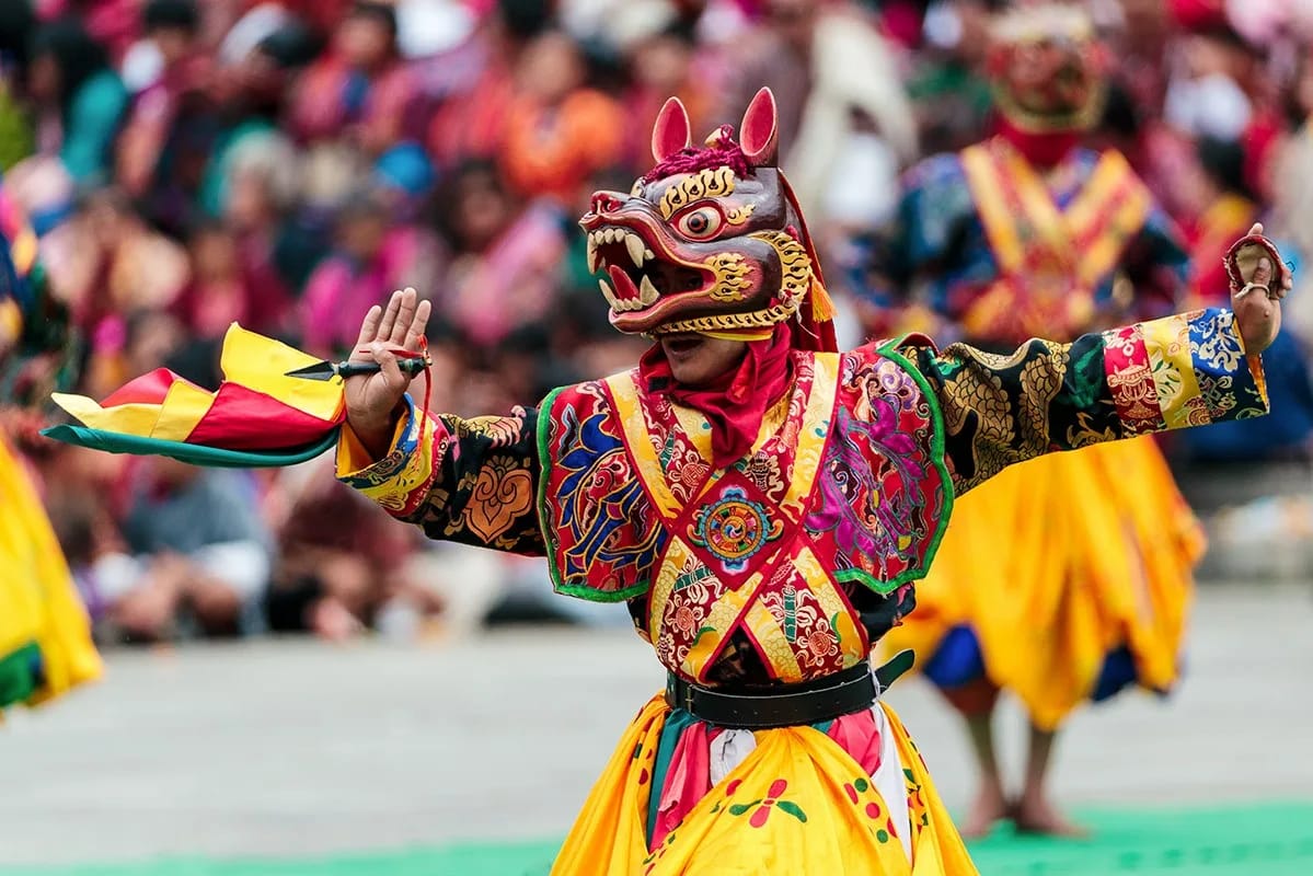 Nepal e Bhutan: Festival di Thimphu Tshechu
